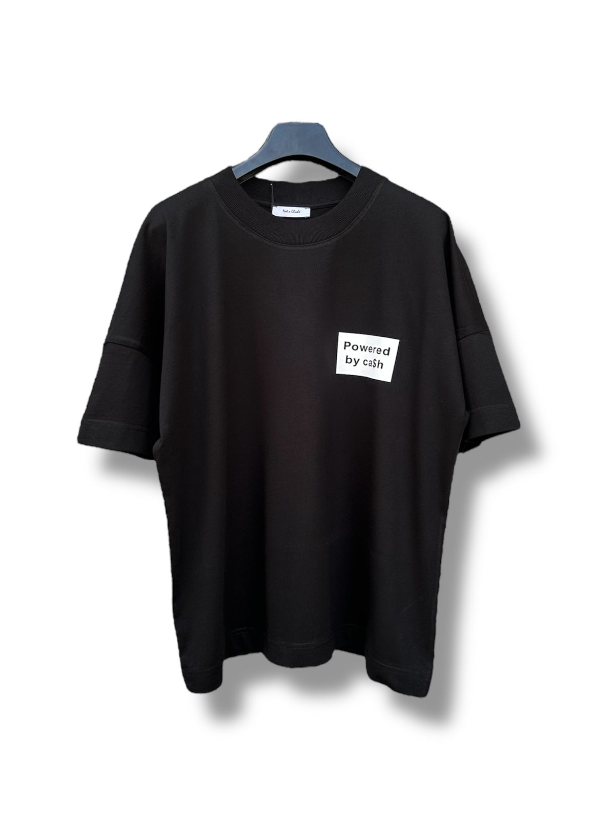 T-shirt Powered by Ca$h