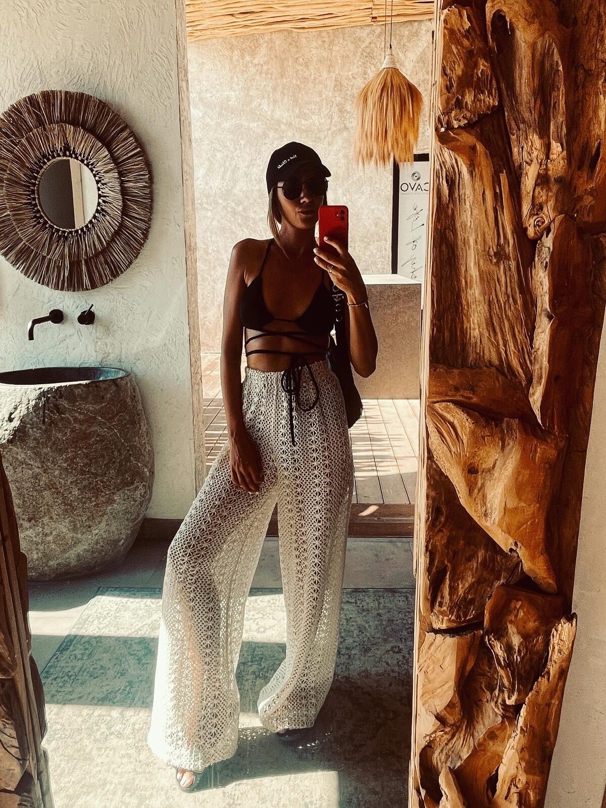 Trousers Élégance Blanche