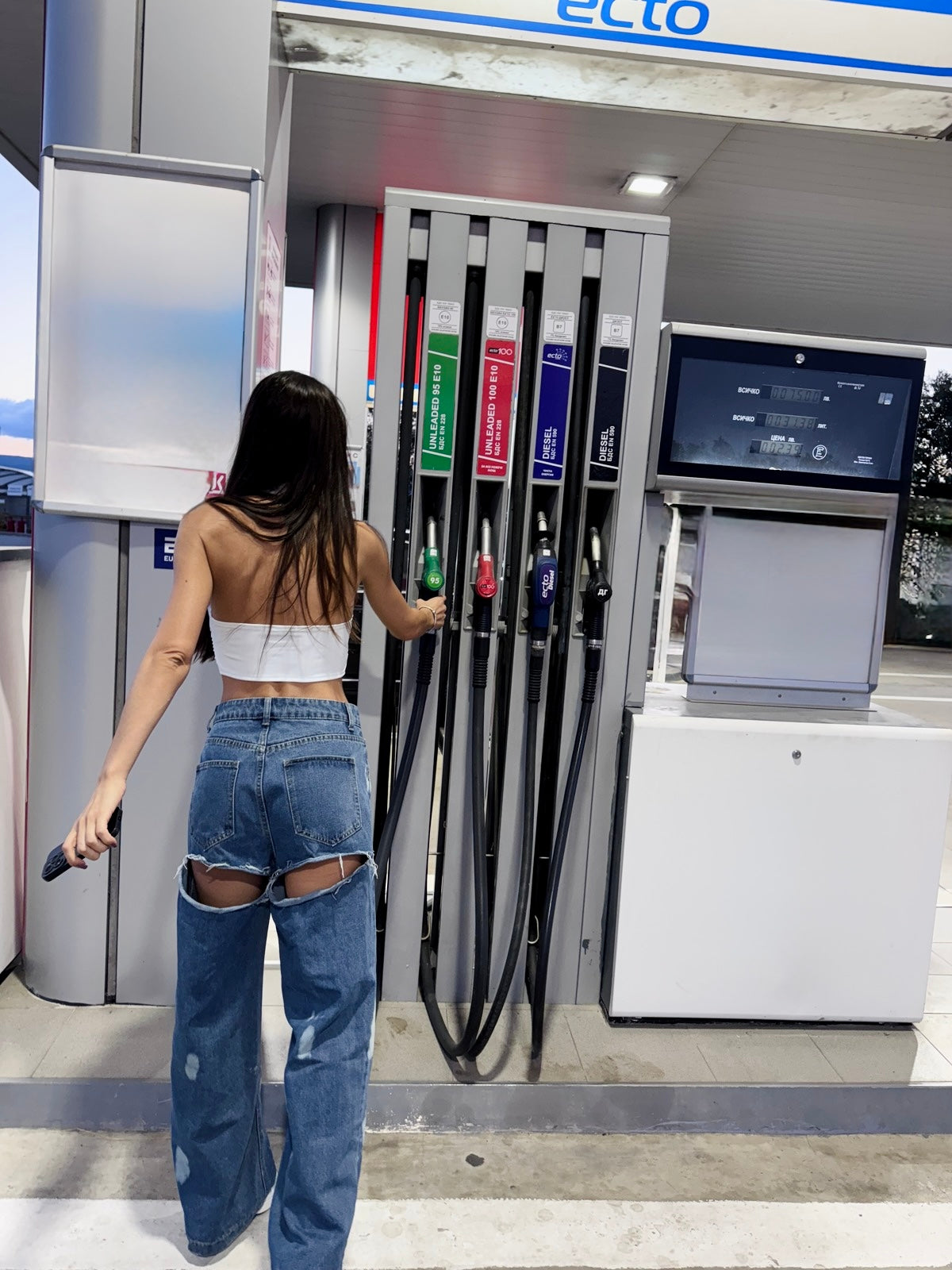 Дънки Wide Leg