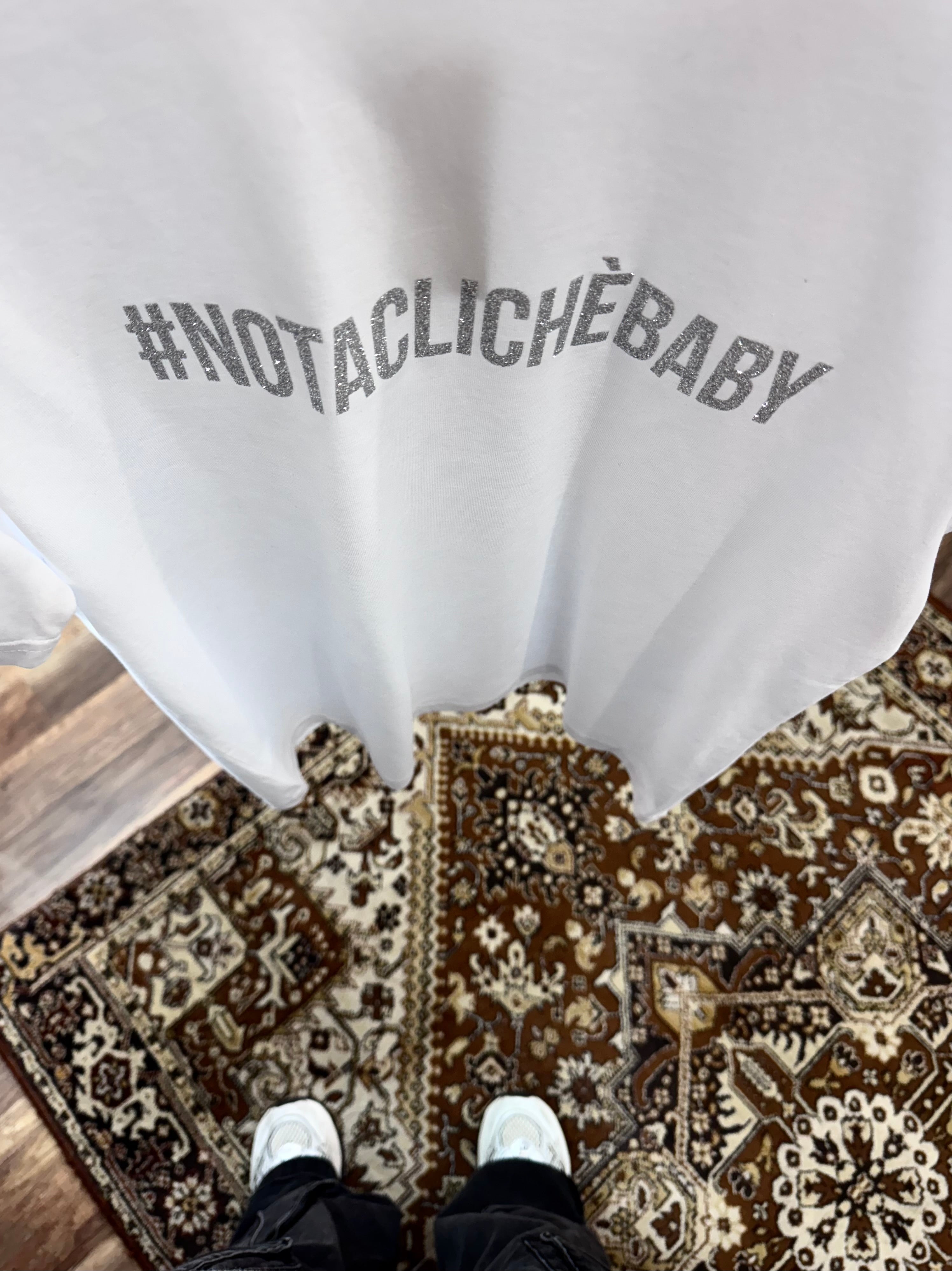 T-shirt #NOTACLICHÉBABY - Organic