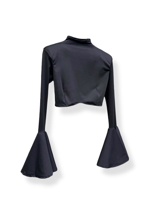 Blouse Bell Crop