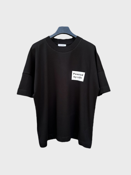 T-shirt Powered by Ca$h