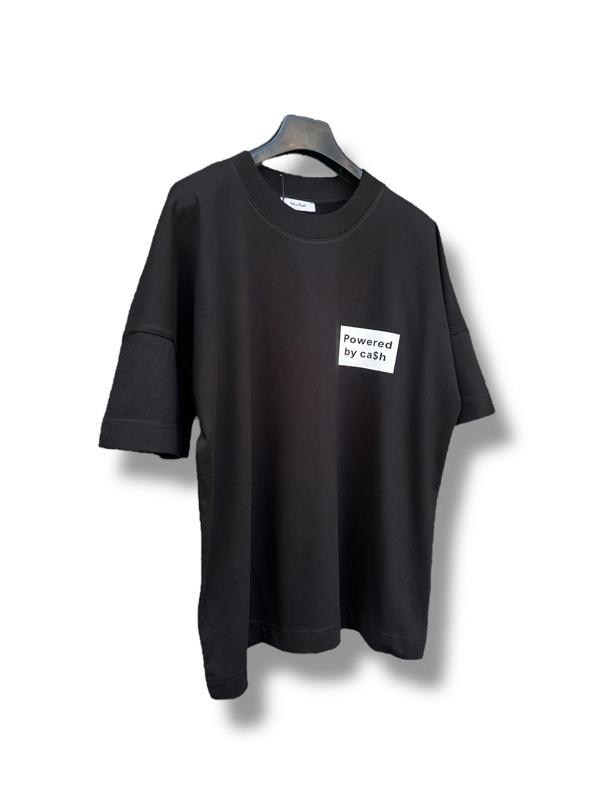 T-shirt Powered by Ca$h