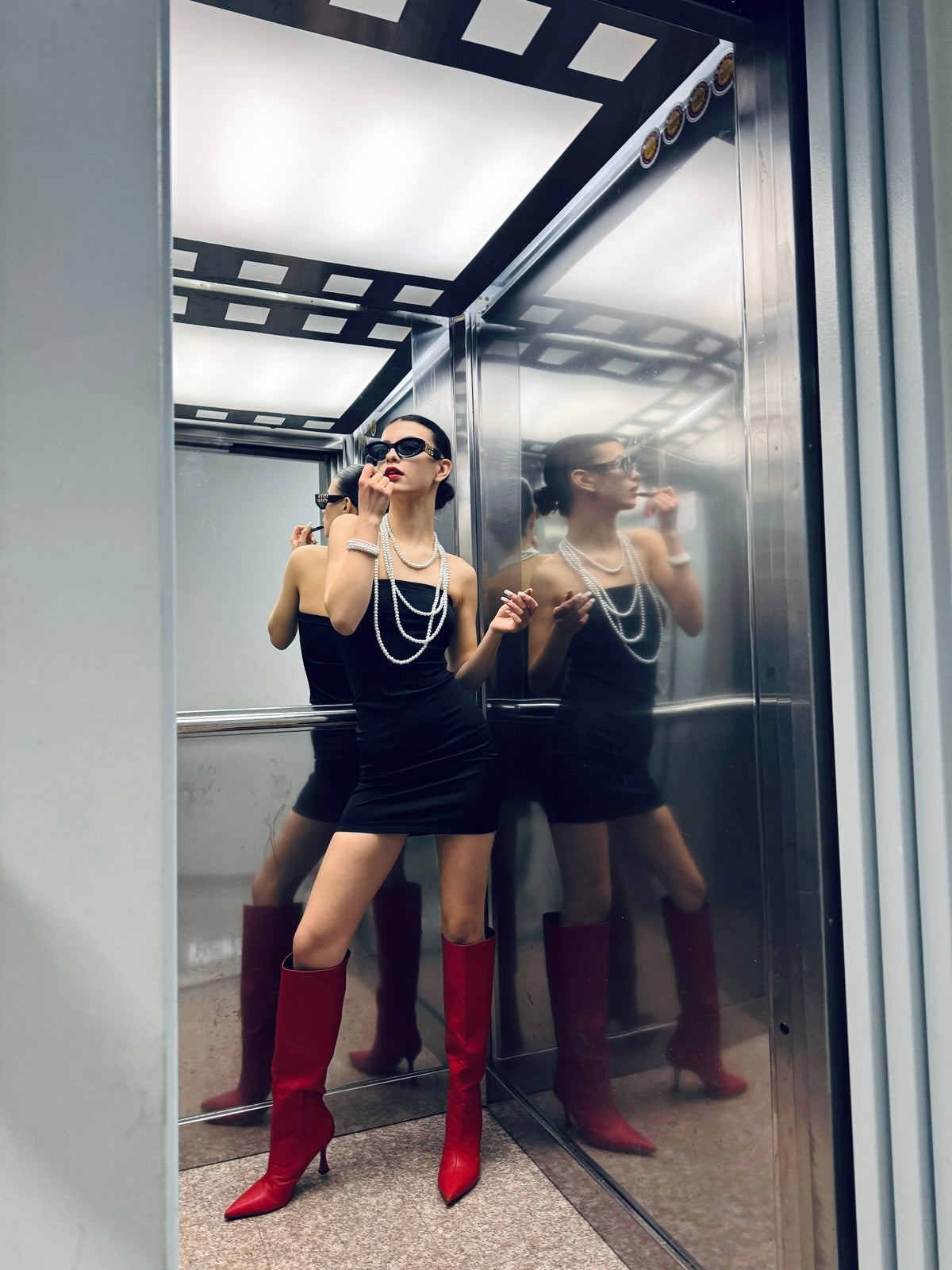 Dress Élégance Noire