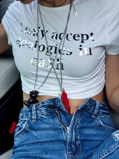 Crop Top In CA$H