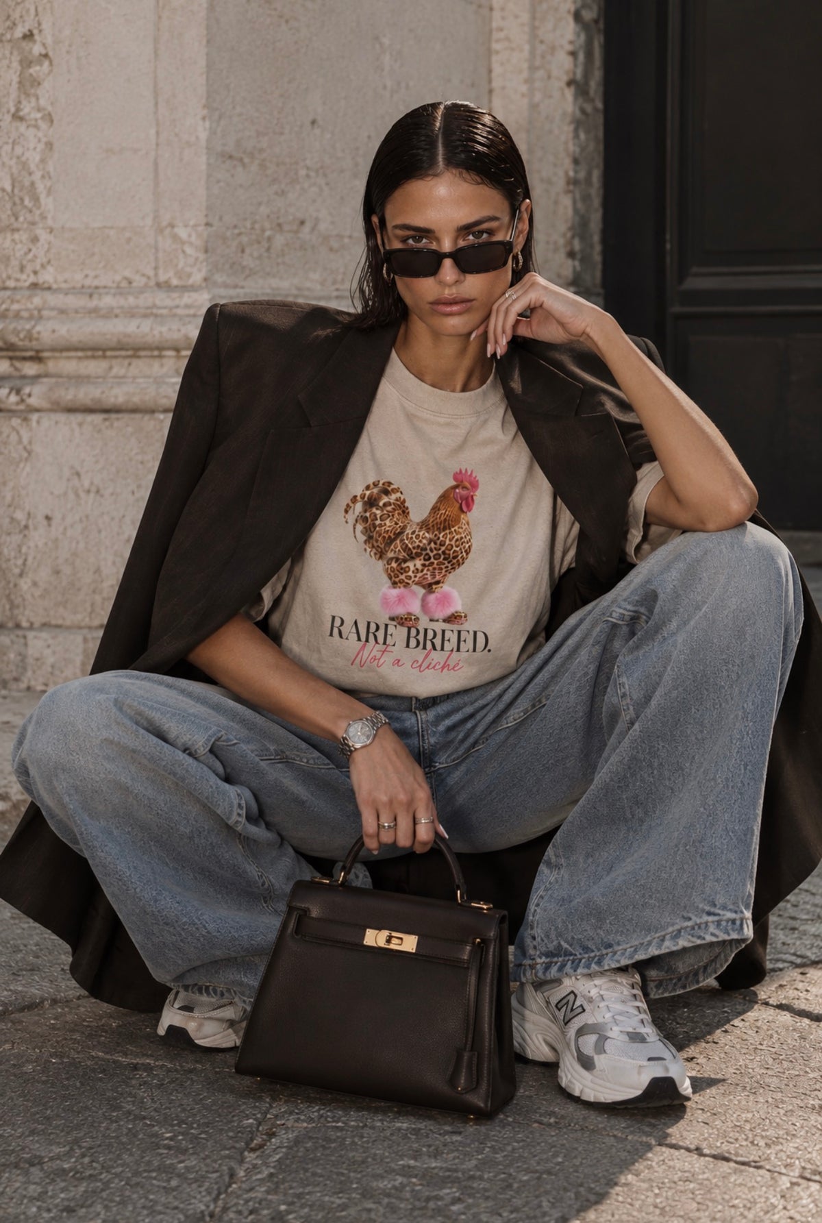 T-shirt Rare Breed Ecru