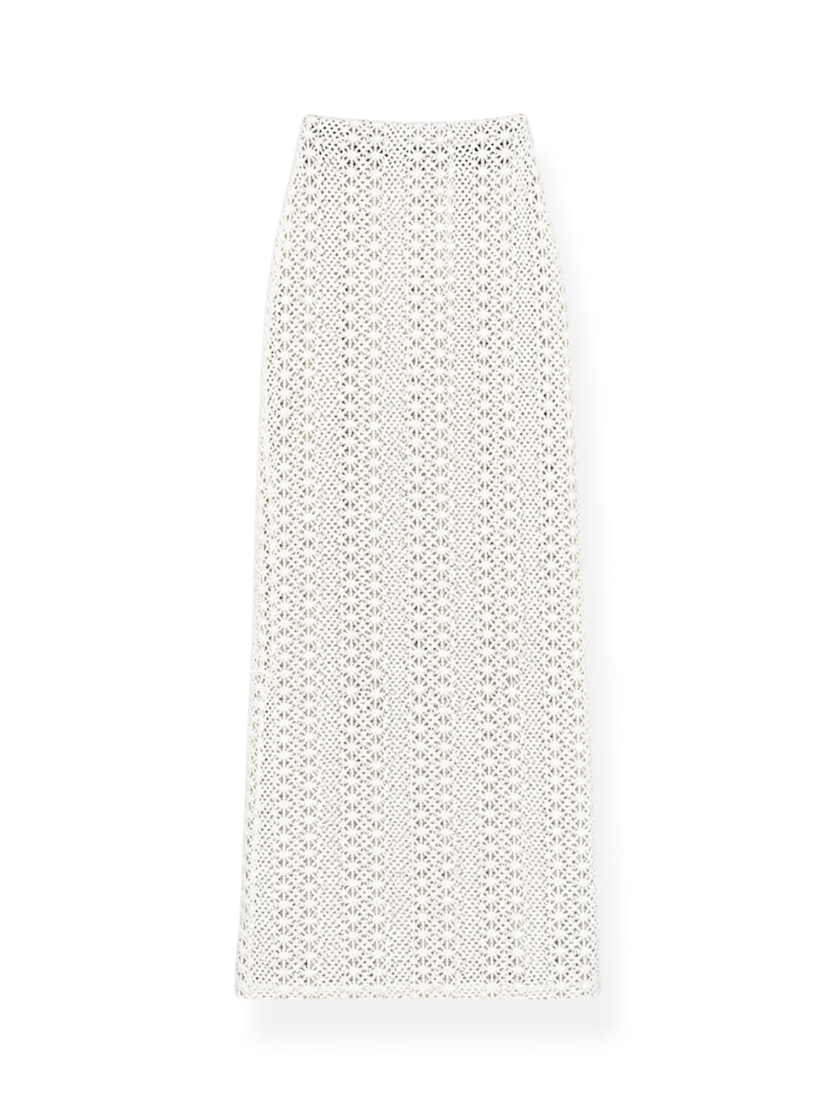 Knitted Skirt Élégance Blanche