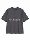 Men's T-shirt Not a cliché