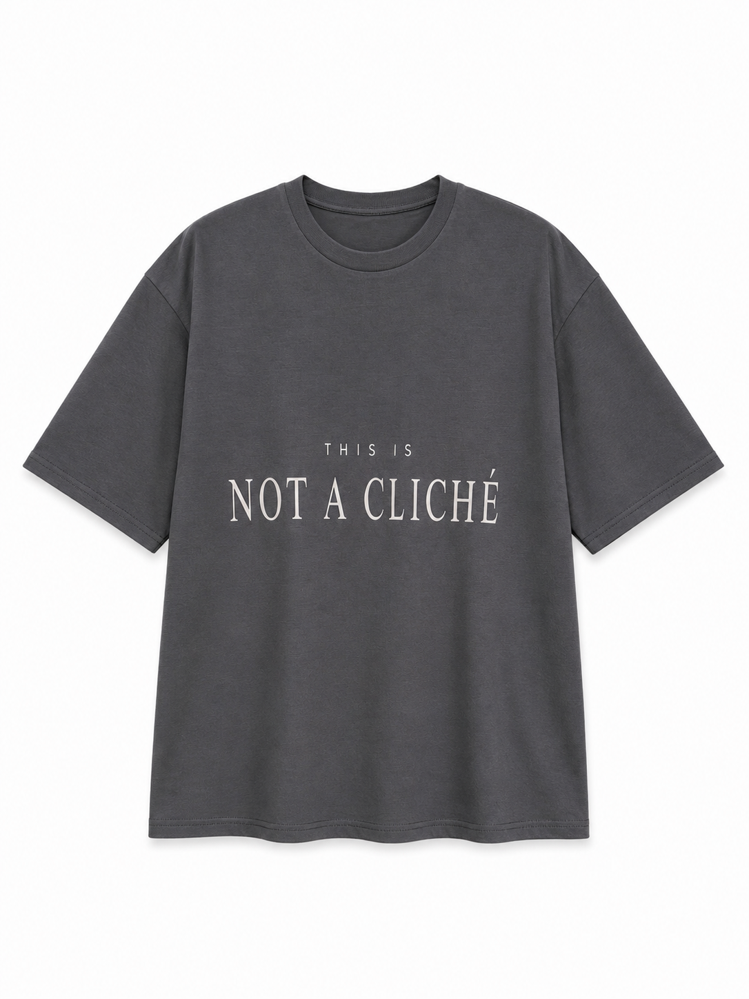 Men's T-shirt Not a cliché