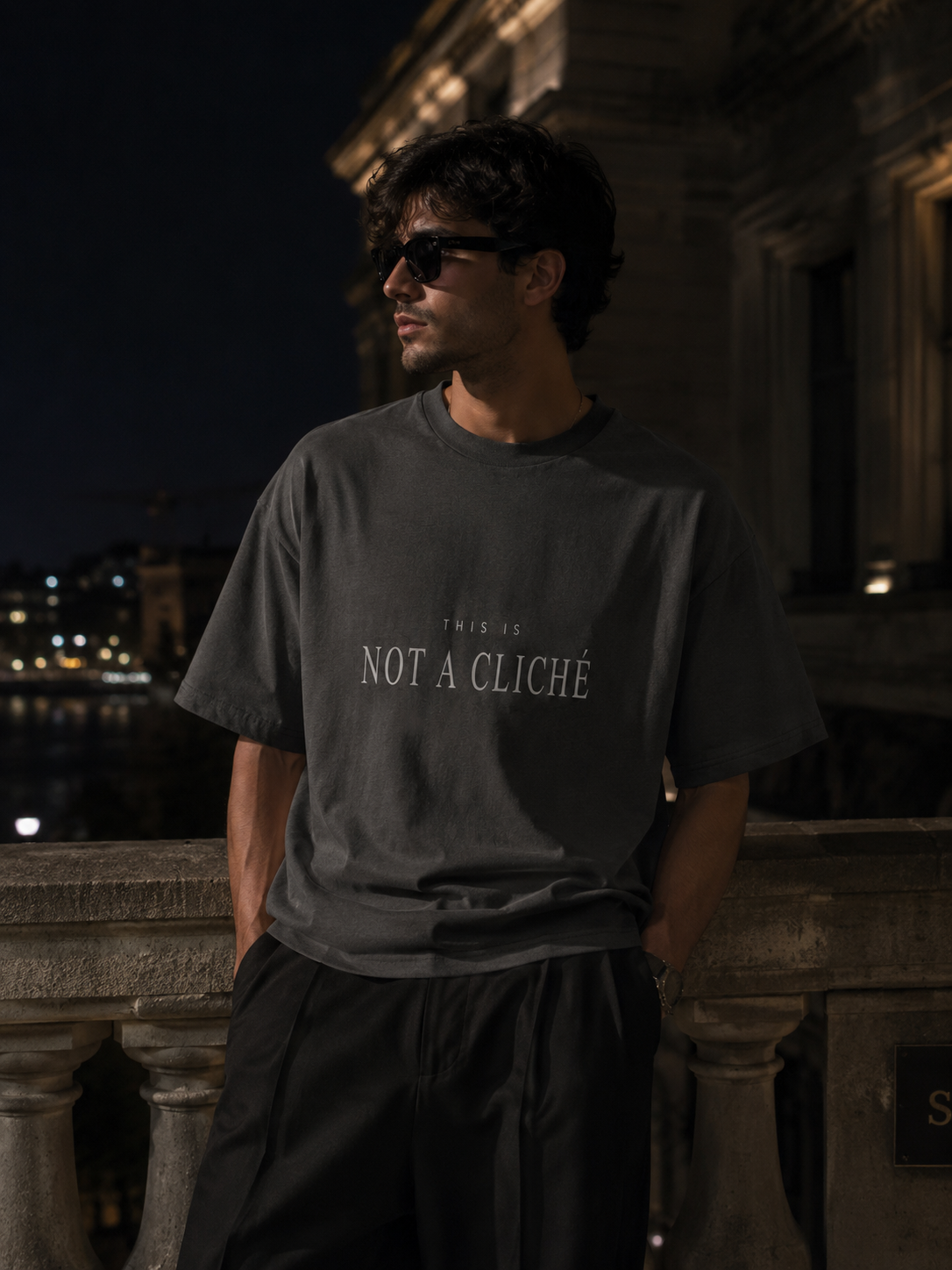 Men's T-shirt Not a cliché