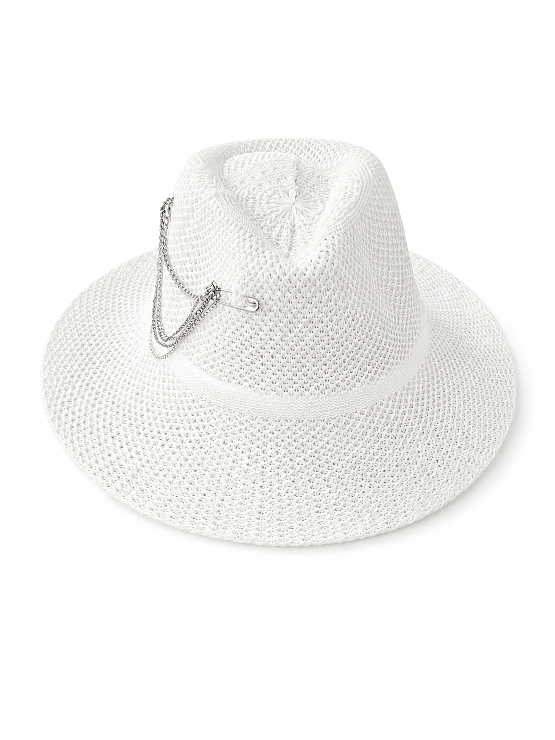 Hat White Chain 