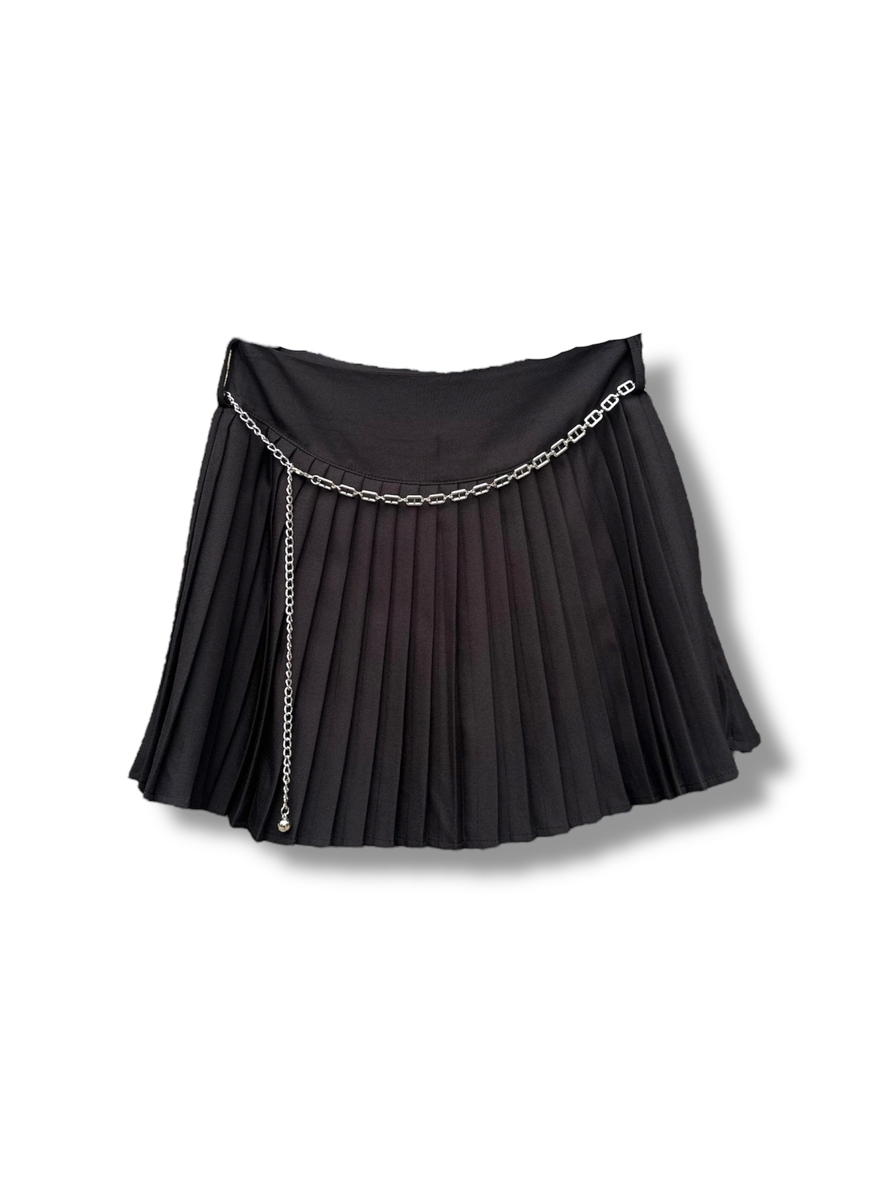 Black pleated skirt Élégance Noire