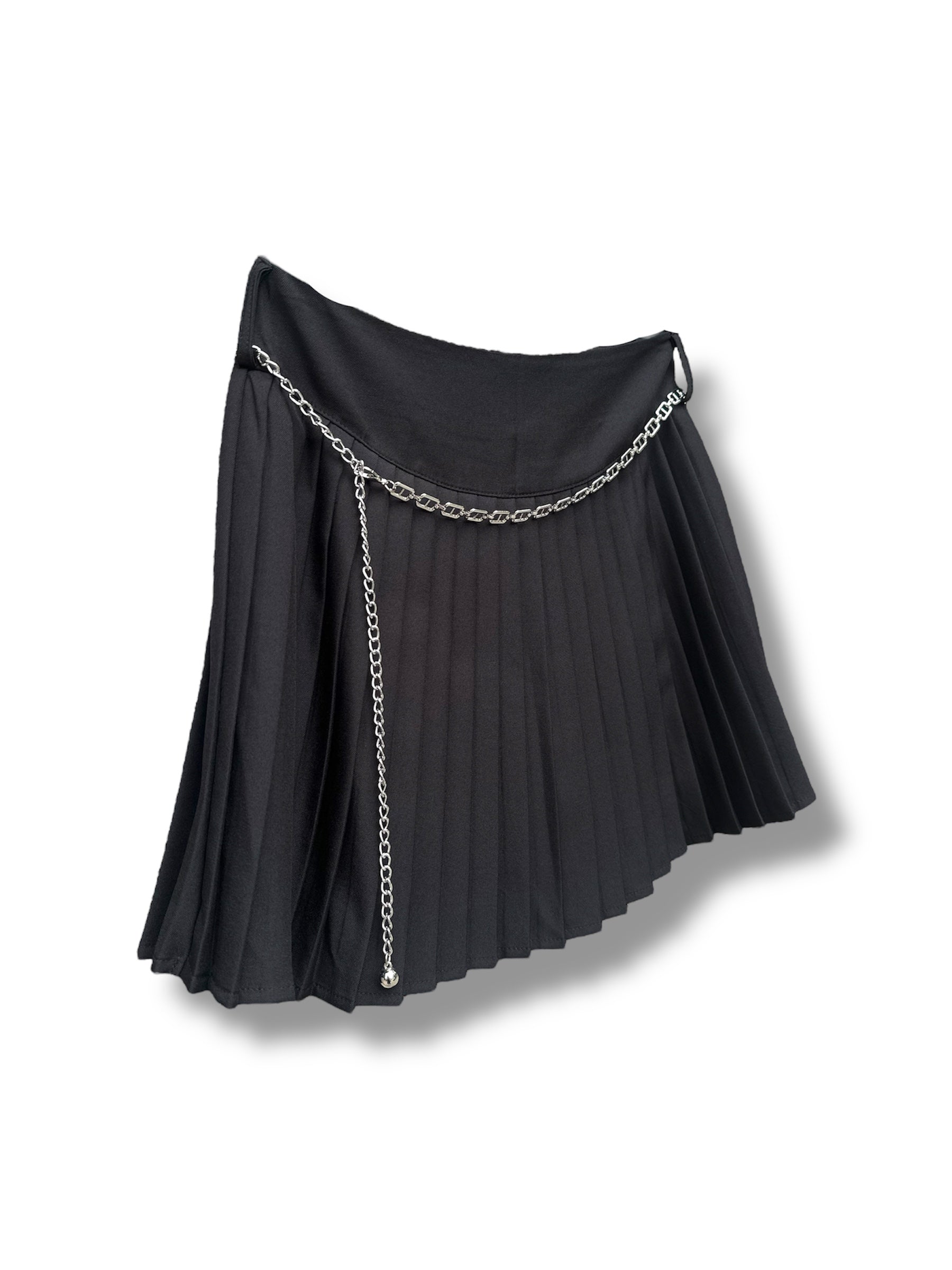 Black pleated skirt Élégance Noire