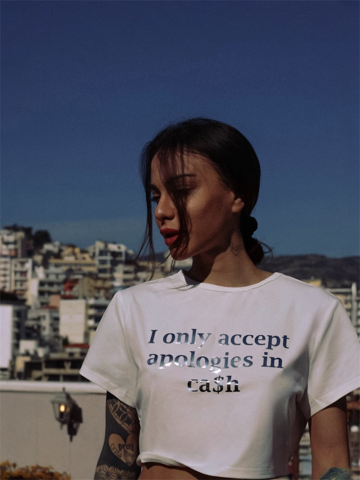 Crop Top In CA$H - Limited