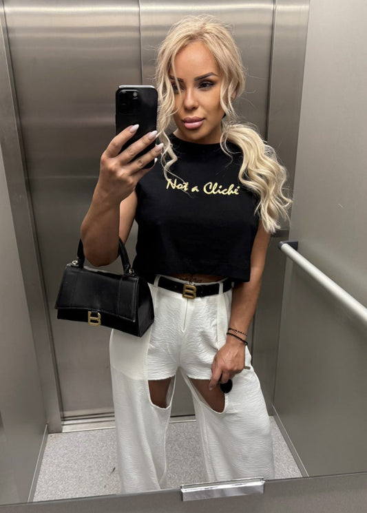 Crop Top with pads - Organic