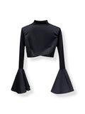 Blouse Bell Crop