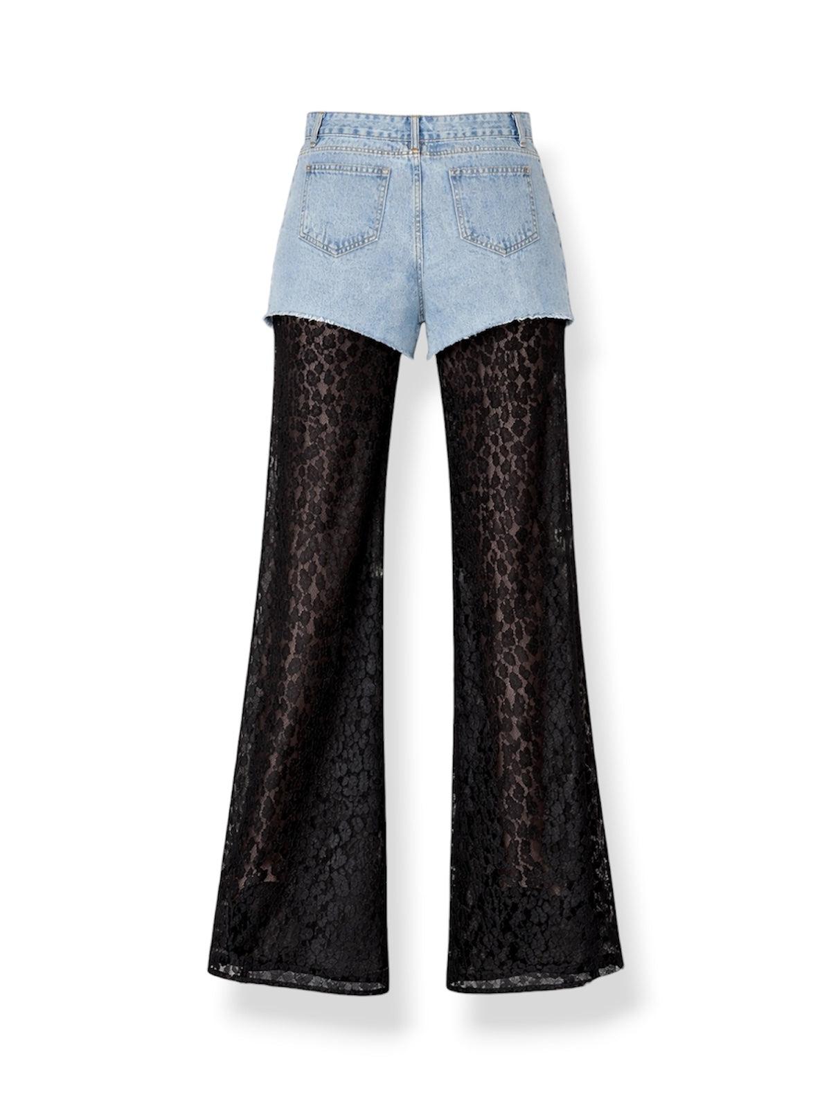 Jeans with Lace Accent 