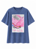 T-shirt Pink Porsche