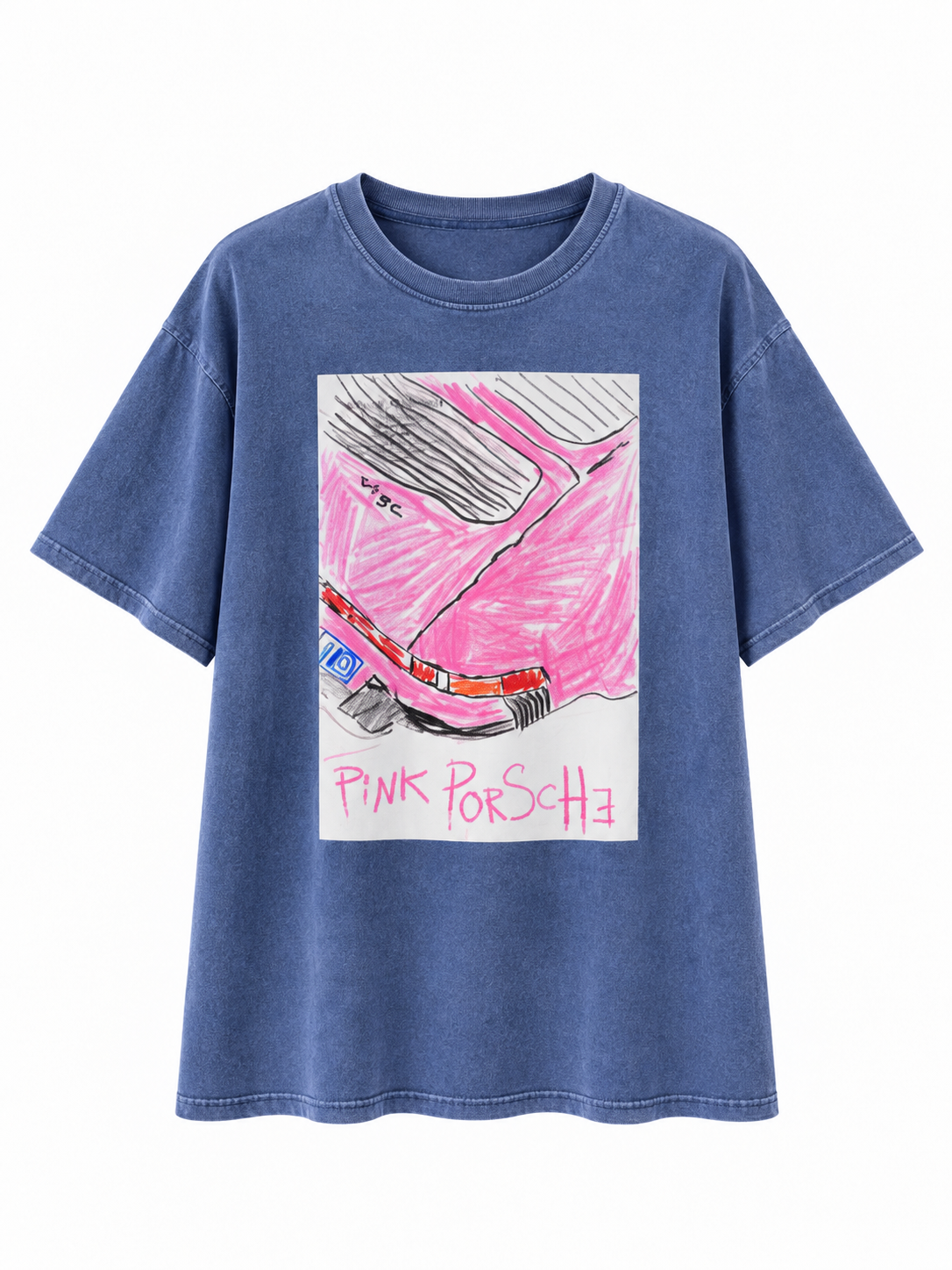 T-shirt Pink Porsche