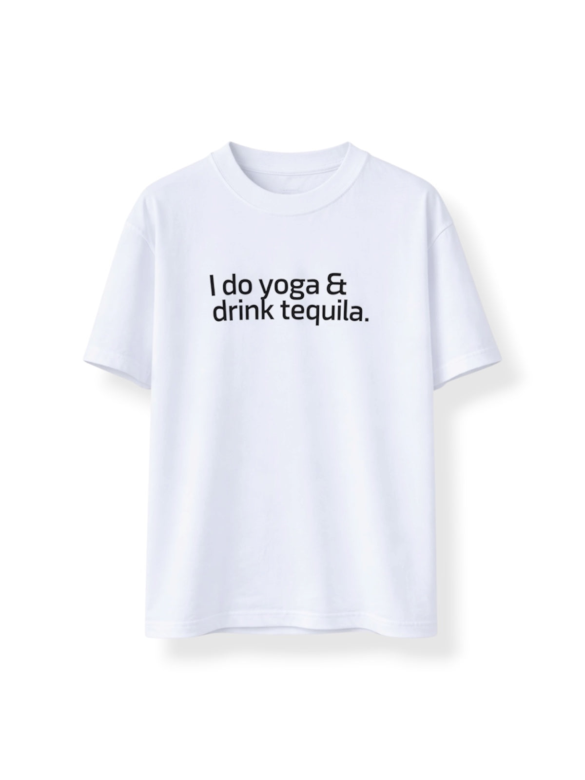 T-shirt Yoga & Tequila - Organic