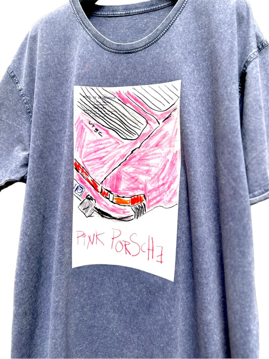 T-shirt PINK PORSCHE - Limited